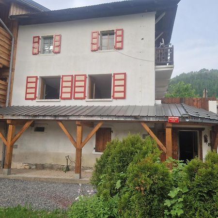 La Duchere 6 Personnes Le Plan La Giettaz Exterior foto