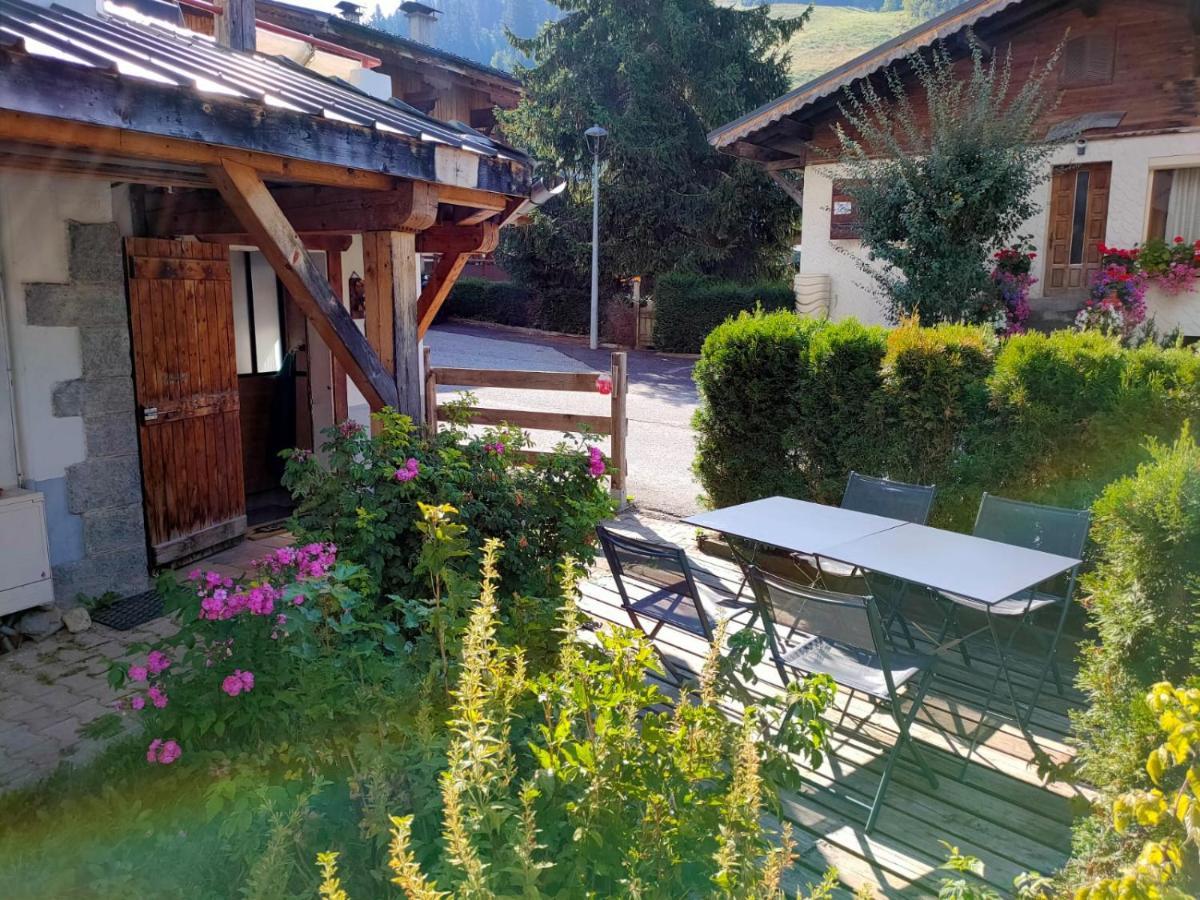 La Duchere 6 Personnes Le Plan La Giettaz Exterior foto